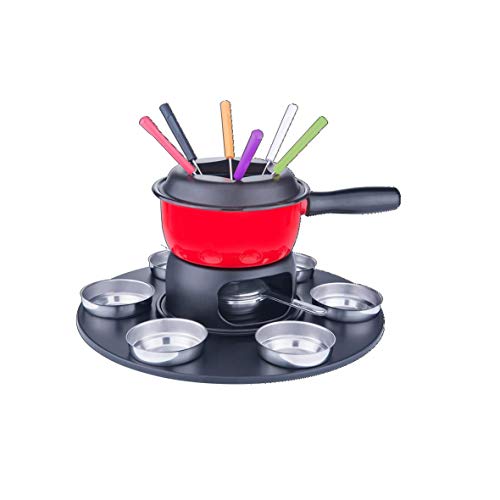 Conjunto Para Fondue, Brinox 1252/116, Vermelho
