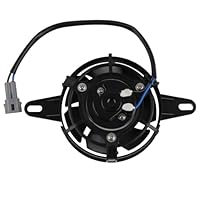 DOCAS 4 Zoll 12V 35W Universal Motorrad Kühlerlüfter Kühlgebläse,12V Kuehler Kuehlluefter für Pit Dirt Bike Motocross ATV UTV Quad Go Kart Buggy