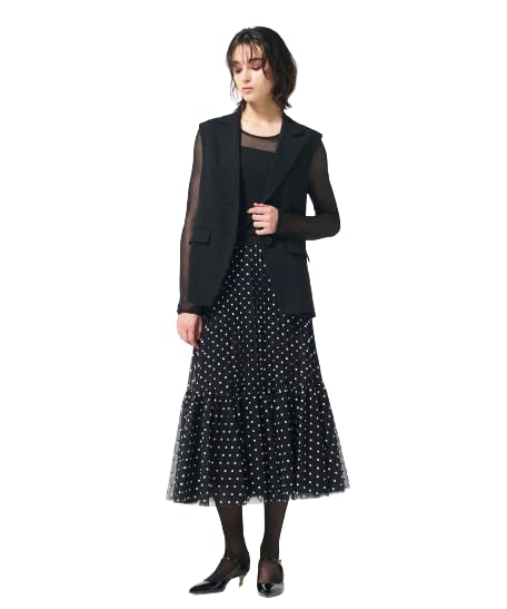 新品未使用✨【2024年モデル】グレースコンチネンタル　リボンプリントスカート グレースコンチネンタル] スカート 2024AWﾘﾎﾞﾝﾌﾟﾘﾝﾄｽｶｰﾄ レディース 23