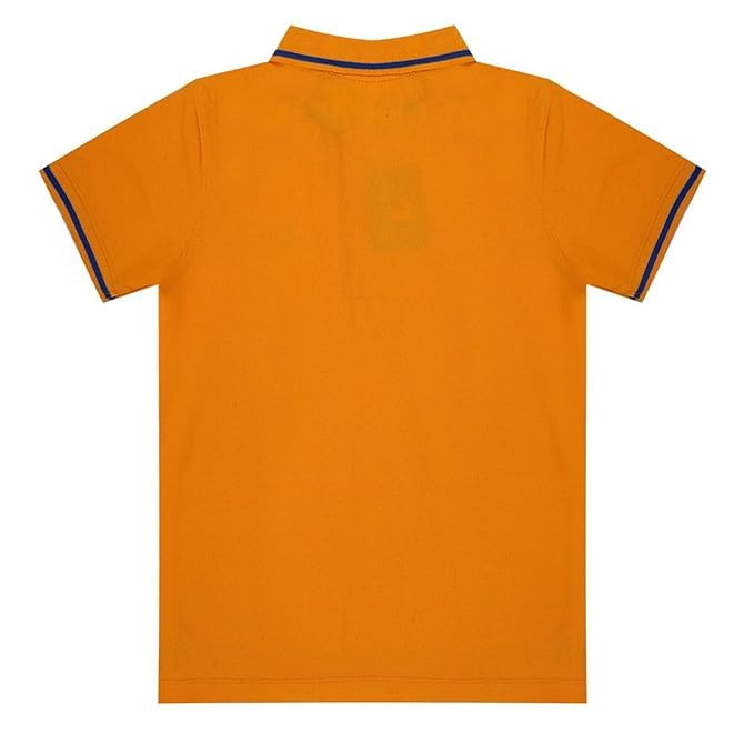Image of Cloth Theory Boy's Regular Fit Solid Polo T-Shirt for Boys