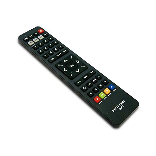 Metronic TCDE ZAP3 TV/DVD/TNT 495387 Télécommande Universelle Noir