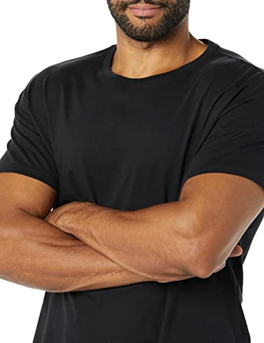 Image of Amazon Essentials Men's Slim-Fit Crewneck Short Sleeve Cotton T-Shirts