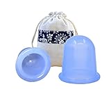 Anti Cellulite Cup for Cellulite Blaster Massage - Silicone Fascia Vacuum Suction Cupping for Muscle, Nerve, Joint Pain Relief