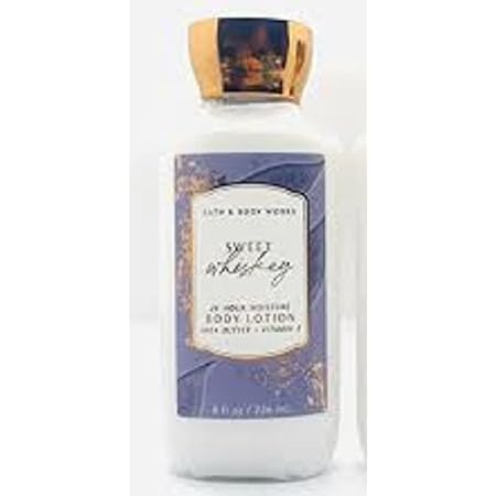 Amazon.com : Bath and Body Works Sweet Whiskey 24 Hour Body Lotion 8 Ounce Purple Label with ...