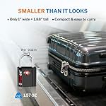 TSA Approved Luggage Locks, Ultra-Secure Dimple Key Travel Locks with Zinc Alloy Body - Image 2