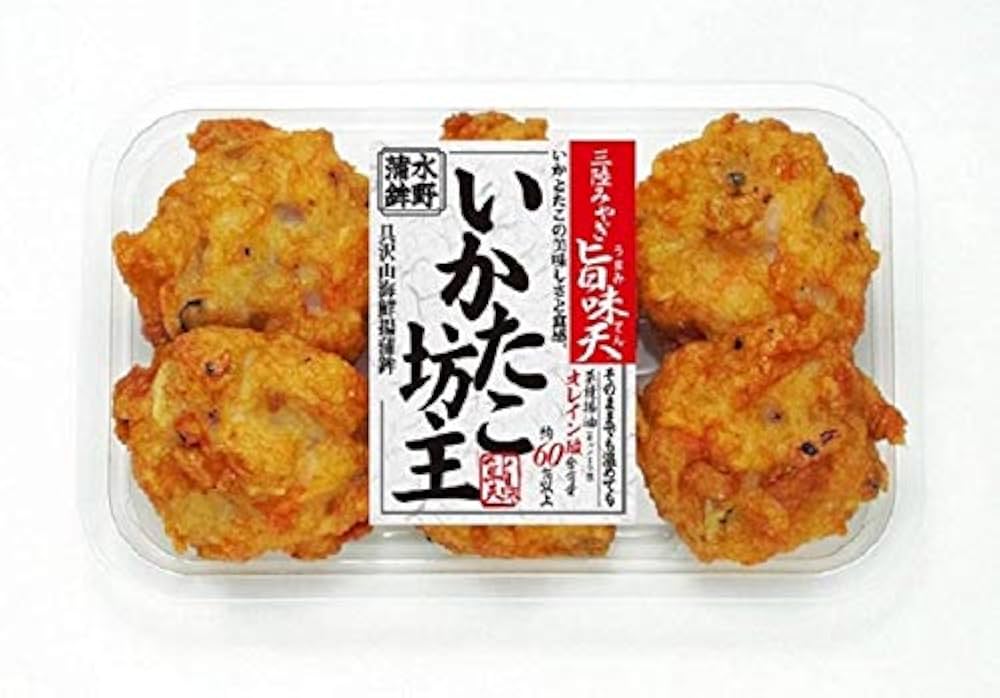 Amazon.co.jp: [冷蔵] 水野水産 いかたこ坊主 6個 : 食品・飲料