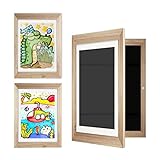 Altsuceser Kids Artwork Frames, Front Opening Changeable Picture Display, Magnetic Seal Frames for A