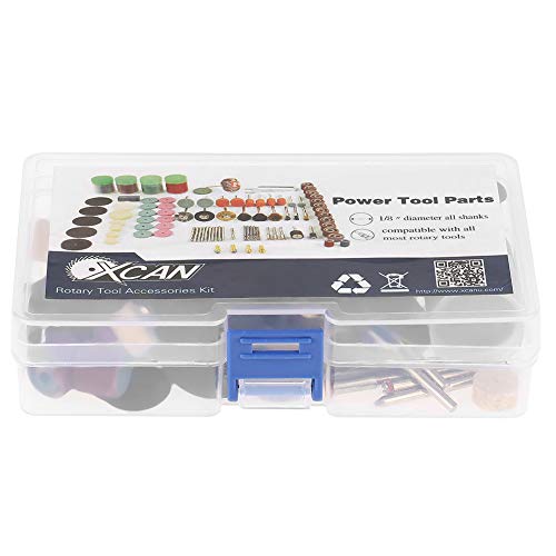 Rotary Tool Kit, 141pcs Mini Rotary Electric Grinder Tool Accessories Kit Grinding Polishing Drill Cutting Set for Arts and Crafts, Home Decor, Car Care, Woodworking, DIY and Restoration - Image 5