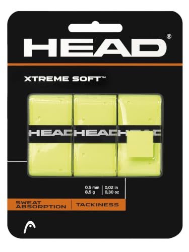 HEAD Xtreme Soft 3 Overgrip In Gelb