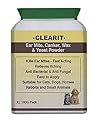 Clearit Ear Mite, Wax, Yeast & Canker Relief Powder 100g SUPERSIZE PACK HIGHLY EFFECTIVE & FAST ACTING TREATMENT PROMOTIONAL PRICE!!!