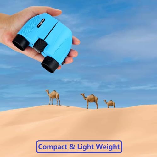 MaxUSee 8X21 Compact Binoculars for Adults and Kids, Easy Focus HD Binoculars for Bird Watching, Travel, Sightseeing, Concerts and Sport Games - Thumbnail 4