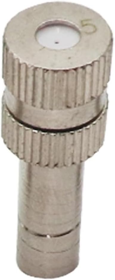 10 Pc Low Pressure Atomizing Misting Nozzle Spray Injector Atomization Head Mister Mist Spraying Nozzle(0.5mm)
