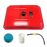 POWER PRODUCTS Universal 4 Gallon Diesel Generator Fuel Tank, ABS Material, Chrome Finish, Fits Most Open Frame 5-7KW Generators