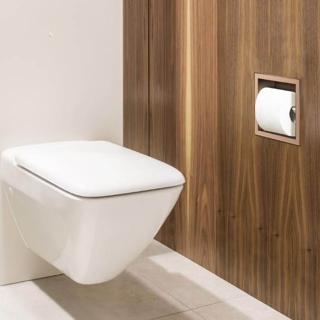 WC Rolhouder, Toiletrolhouder, Toiletpapierdispenser - PQDuo, Voor 2 Rollen Plastic WC Rolhouder, Toiletrolhouder, Toiletpapierdispenser - PQDuo, Voor 2 Rollen Plastic