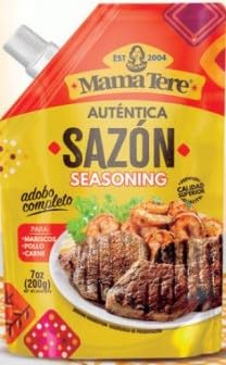MAMA TERE AUTENTICA SAZON - SEASONING - ADOBO COMPLETO - COMPLETE SEASONING 7 OZ FROM ECUADOR