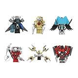 スキビティトイレ レゴブロック [全6種セット] Skibidi Toilet スーパータイタン・ドリルマン・監視人・コンピュータマン・鎧の巨人・サウンドマン コレクション用おもちゃ 誕生日・ハロウィンギフト (全6種セット) [並行輸入品]