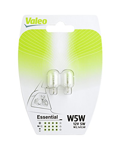 Valeo Bombilla halógena ESSENTIAL 32116 W5W (x2)