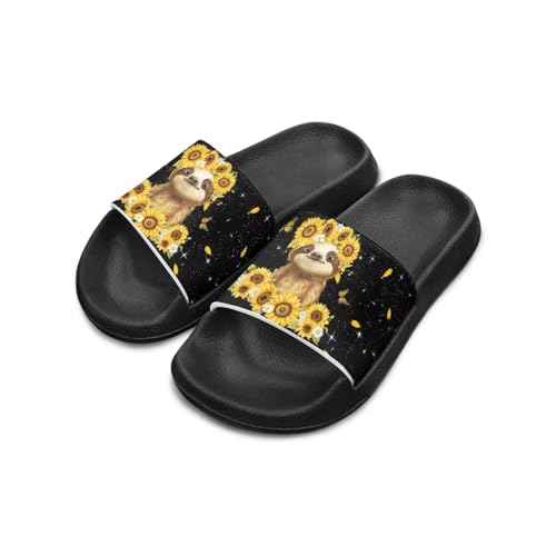 Howilath Kids Slide Sandal Non-Slip Open Toe Slippers Quick Dry Beach Shoes Unisex Child Summer Sandals