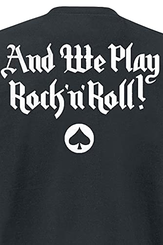 Motörhead We are Homme T-Shirt Manches Courtes Noir Regular/Coupe Standard - Les Beatles, Paul McCartney, John Lennon, RIngo Starr, George Harrison Motörhead We are Homme T-Shirt Manches Courtes Noir Regular/Coupe Standard – Image 5