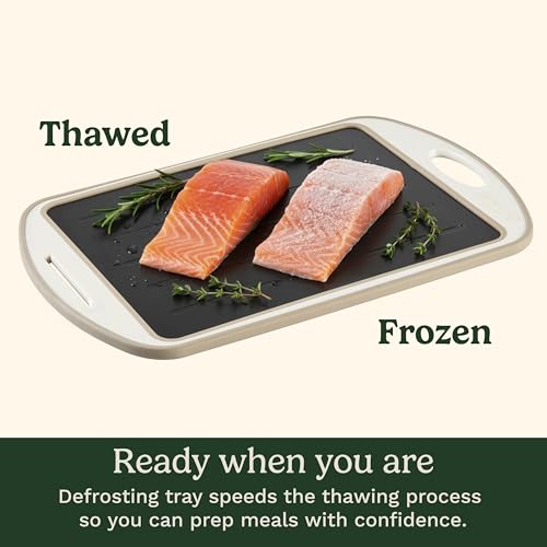 Image of Cuisinart 5-in-1 Thaw & Chop Tray, Defrosting Tray, Conductive Aluminum Rapid Thaw Plate for Frozen Meat, Quick Defrosting Tool, Easy to Clean Kitchen Gadget & Grilling Accessories
