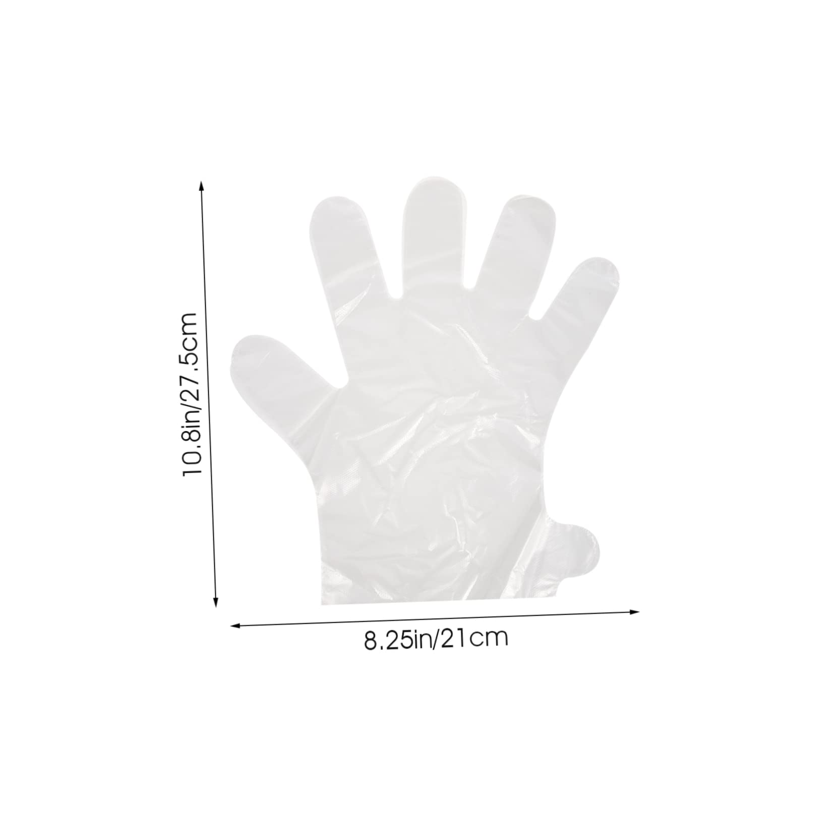 NULYLU Lightweight Compact BBQ Gloves 300 Pack Disposable Grill Mitts Kitchen Mitts for Outdoor Cooking