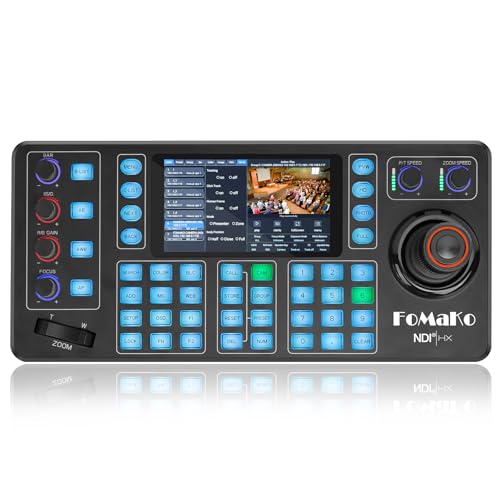 FoMaKo NDI PTZ Camera Controller KC608N – 5.5