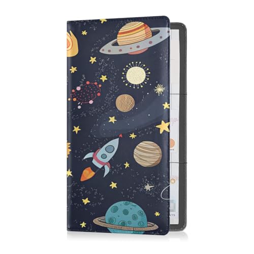 Organizador De Documentos De Cuero Slim