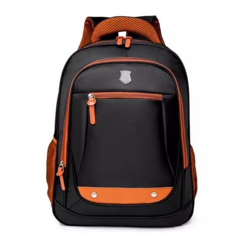 MOCHILA GRANDE UNISSEX IMPERMEÁVEL CABO DE AÇO SUPER REFORÇADA UNIVERSITÁRIA - CARAMELO