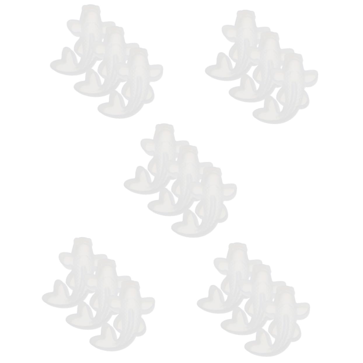 TEHAUX 15pièces Moule Silicone Forme De pour Pâtisserie Et Décoration De Gâteaux