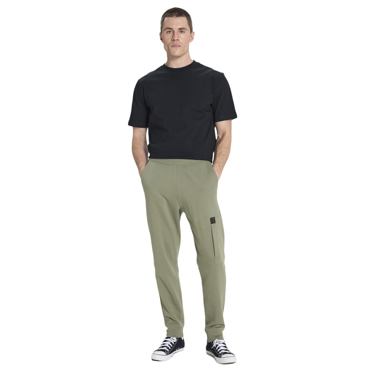 Regular Fit Erkek, Siyah, L, Jogger Eşofman Altı W222104001