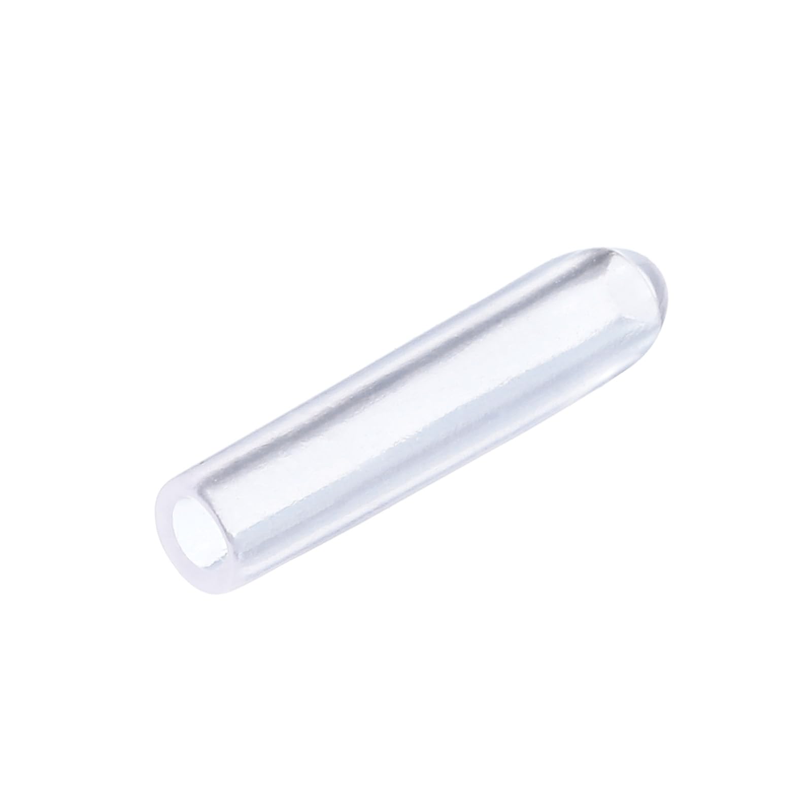 uxcell 20pcs Rubber End Caps 2mm ID Vinyl PVC Round Tube Bolt Cap Cover Screw Thread Protectors Clear