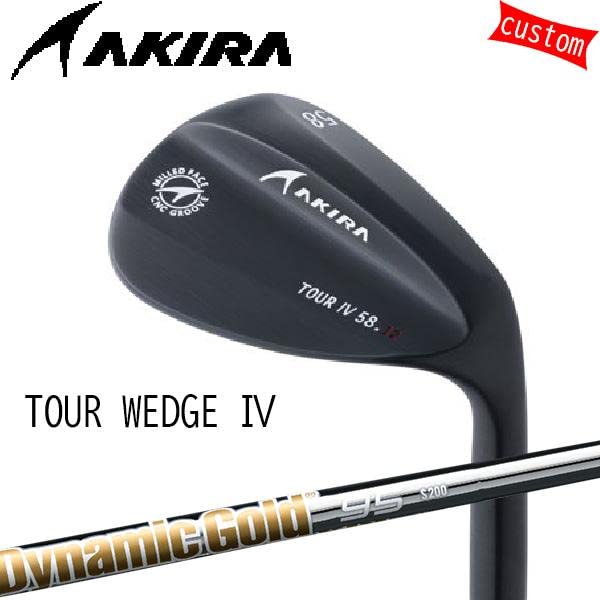 新商品】アキラ ゴルフ ツアーウェッジⅣ56 DynamicGold S200｜ゴルフ