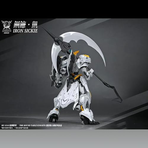 Model Kit Mecha 1/144 The Round Table Knights Iron Sickie 6.24 pulgadas miniatura 3
