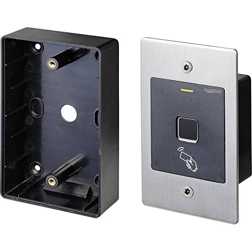 Sygonix SY-4760958 Fingerprint/RFID Zugangssystem Unterputz 12 V/DC, 18 V/DC IP66 Cover