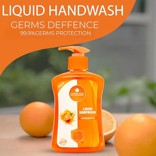Image of Liquid Handwash - 250ml, Germ Protection and Antibacterial Hand Wash, Soft on Hands with Refreshing Fragrance, Suitable for All Skin Types, Ideal for Daily Use