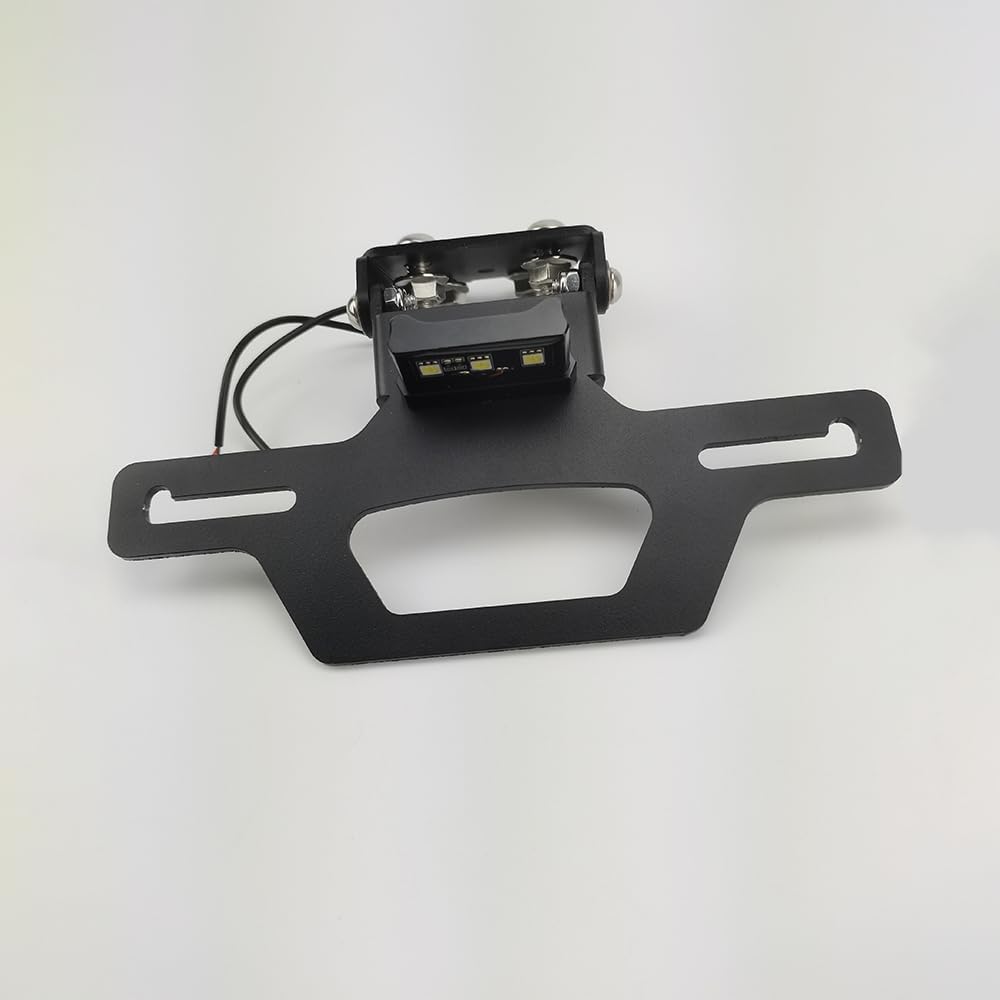 Street Track Adjustable ZX4R ZX25R Foldable License Registration Plate Bracket For Ninja ZX-4R ZX400R ZX400RR ZX-4RR 23-25 ZX-25R ZX 250 20-25 Tail Tidy Fender Eliminator