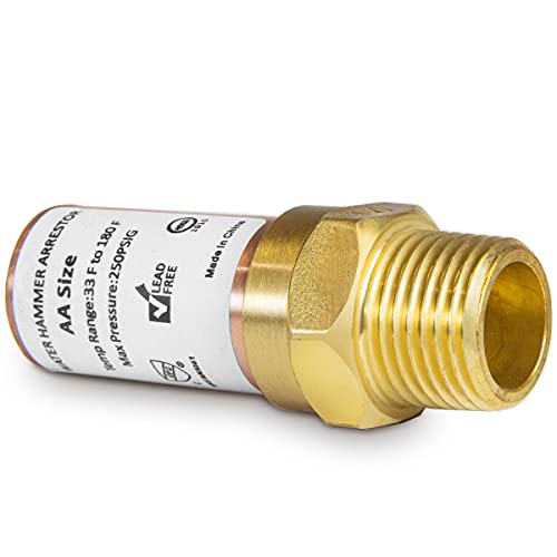 Efield Mh-130-3, 1/2-Inch Straight Mip Connection Copper Water Hammer Arrestor #TOP2