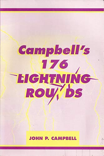 Campbell's 176 Lightning Rounds 0944322182 Book Cover