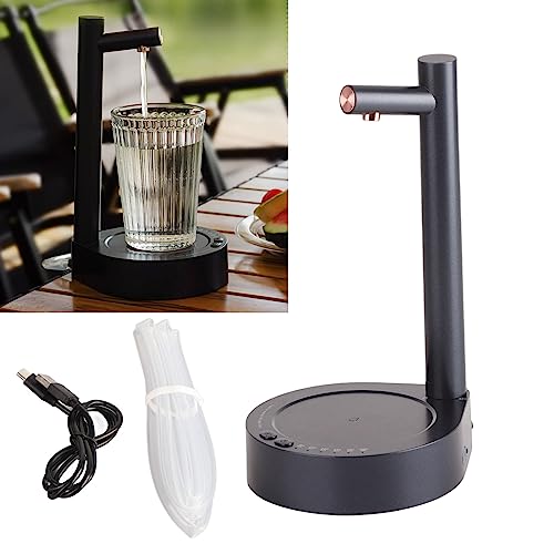 Desktop Water Bottle Dispenser, Usb Charging Detachable Automatic Water Dispenser With 6 Levels, Portable Cordless Water Bottle Pump, For Home Kitchen Office #TOP6