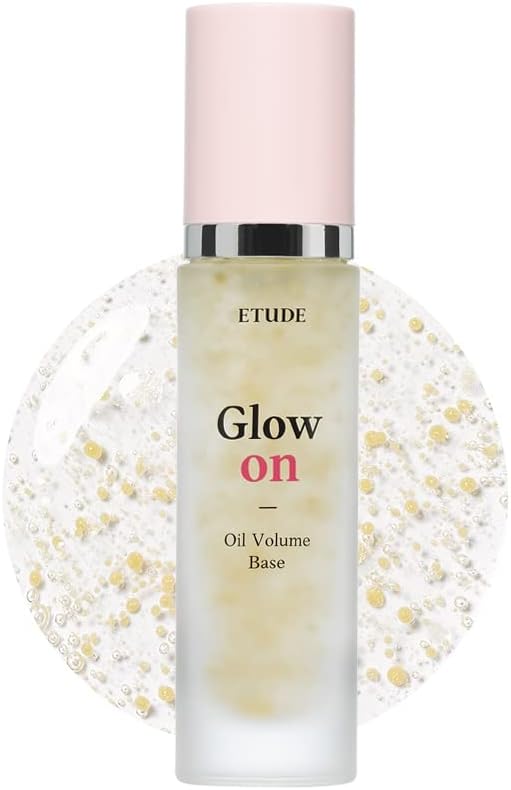 Glow On Base Oil Volume_02 (21AD)| All-in-One Makeup Oil Volume Glowing Base with a Long-Lasting Effect and Dewy Finish | Korean Makeup, 30ML