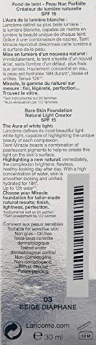 Base Lancôme Miracle Teint - 03 Beige Diaphane
