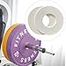 Aymzbd 2X Barbell Micro Weight Plates Barbell Weights Add-on Change Weight Plate for Micro Loading Fitness Enthusiasts Bodybuilder, White, 0.25kg