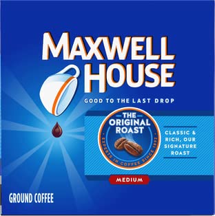 Maxwell House, K-Cup Single Serve Coffee, 12 Count, 3.7oz Box (Pack of 3) (Original Roast)