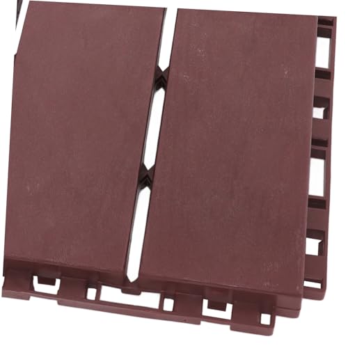 Baldosas de plástico PP para terraza y suelo de patio exterior con modular de 6 piezas 8