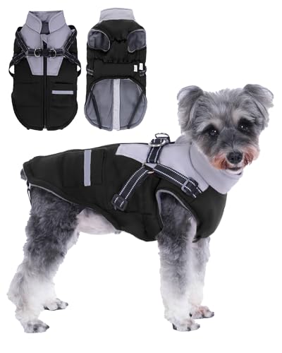 Cappottino Cane: Cappottini per Cani Piccola taglia Impermeabile Giubbotto - Cappotto Cane con Pettorina Adatto Invernale