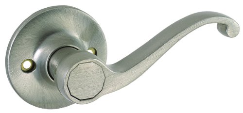 Design House 781815 Scroll Dummy Door Lever Satin Nickel