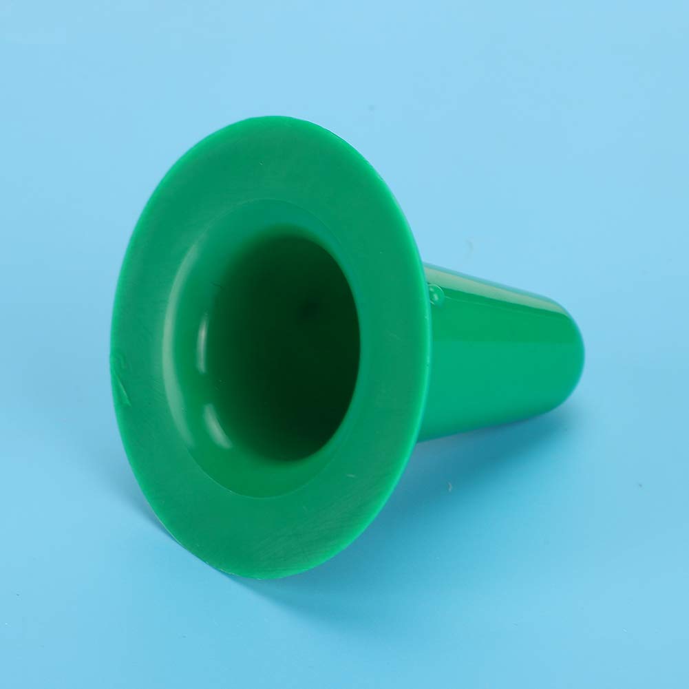 Sztuczny Smoczek dla Krowy, Plastikowe Twarde Smoczki do Dojarki, 3 szt. Urządzenie do Karmienia Bydła dla Cieląt i Zwierząt Gospodarskich, Rozmiar 6 Cm (GREEN)