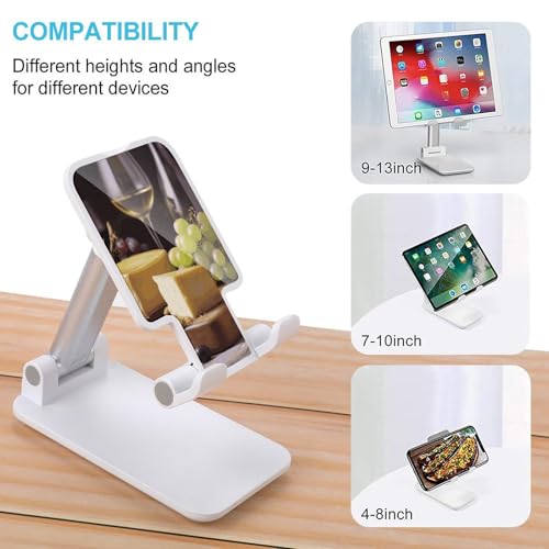 Support de téléphone de bureau réglable et pliable pour iPhone et Android - 3