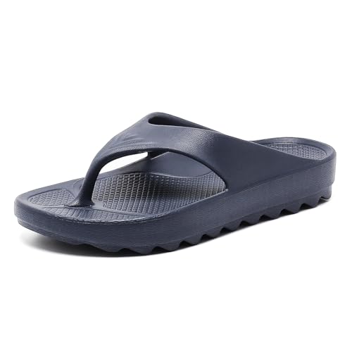 VIVASUN Infradito Donna Ortopediche con Supporto Arco Plantare Infradito e Ciabatte da Spiaggia Ciabatte Estive da Spiaggia e Casa, Blu scuro