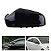 Side Rearview Mirror Shell Fit for Vauxhall Opel Astra H 2004-2009 Glossy Black Rear View Mirror Covers 6428200 6428199